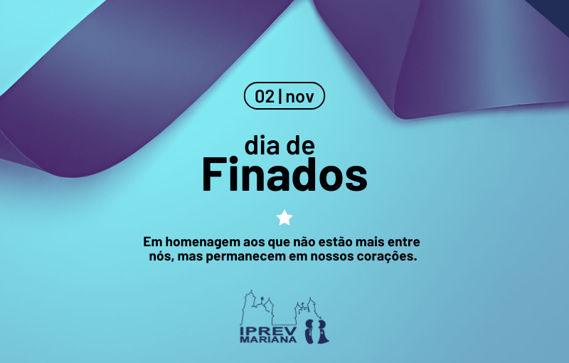 02 de novembro, dia de Finados!