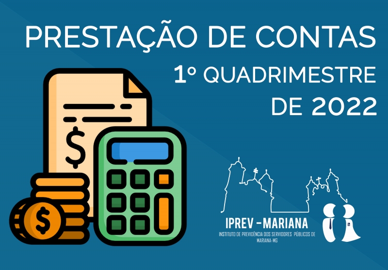 1ª PRESTAÇÃO DE CONTAS QUADRIMESTRAL DE 2022