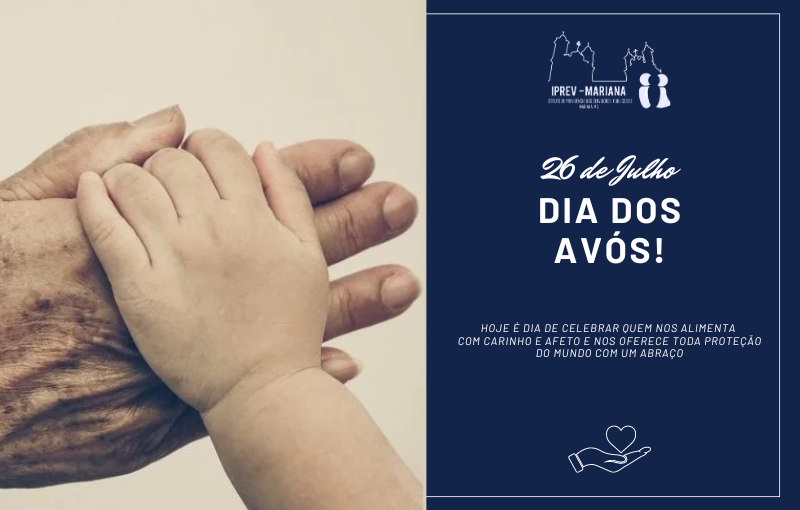 26 de Julho, dia dos avós!