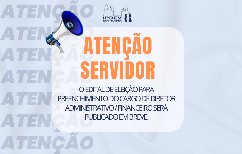 Atenção servidores Municipais de Mariana!