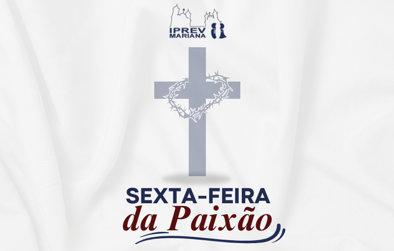Desejamos uma feliz sexta-feira da Paixão.