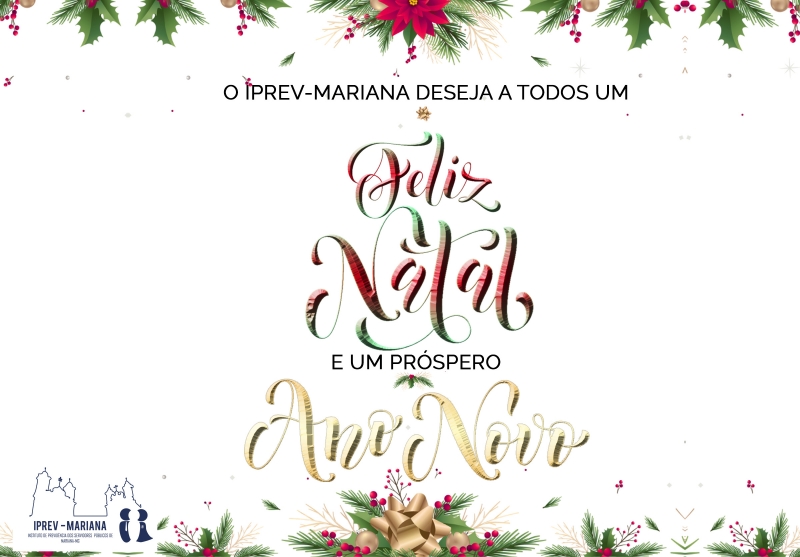 Feliz Natal e um Próspero Ano Novo!