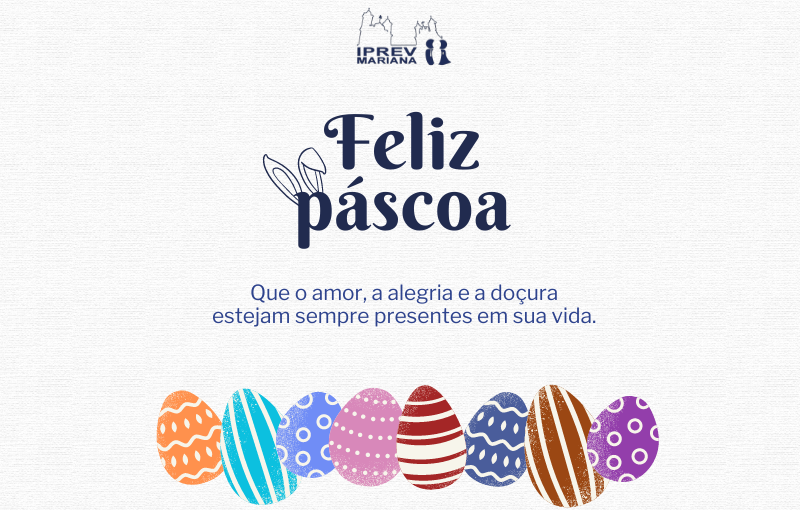 Feliz Páscoa a todos!