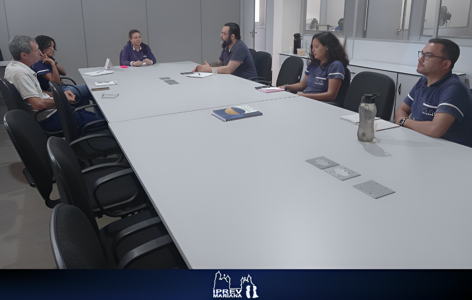 IPREV Mariana recebe a visita do Coordenador da Biblioteca Pública Municipal