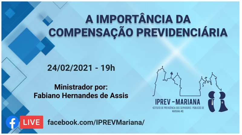 Live A Importância da Compensação Previdenciária