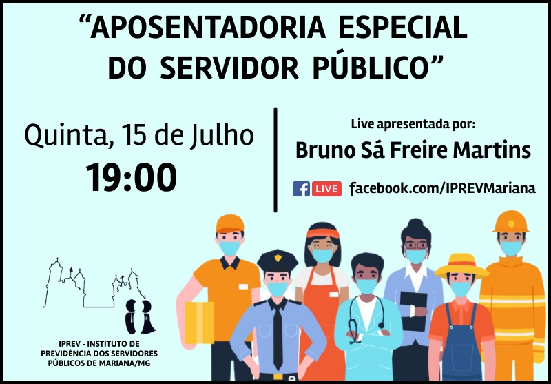 LIVE: Aposentadoria Especial do Servidor Público