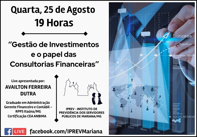 LIVE: Gestão de Investimentos e o papel das Consultorias Financeiras