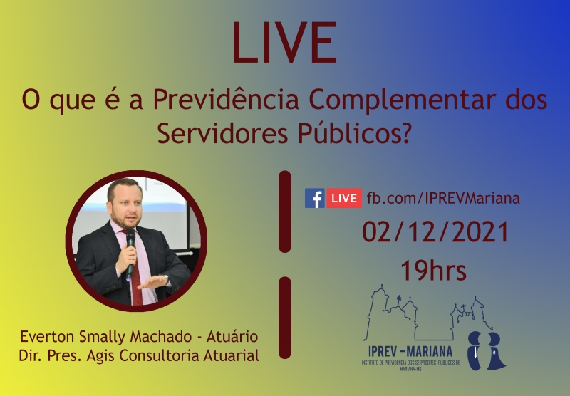 LIVE: O que é a Previdência Complementar dos Servidores Públicos?