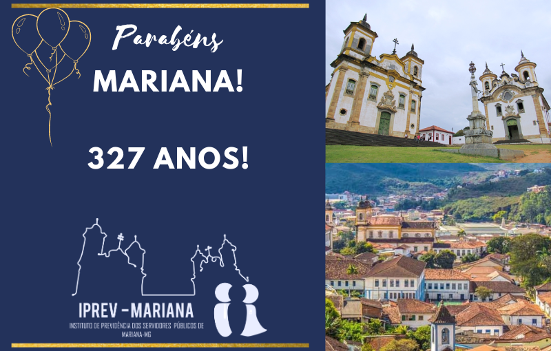 Mariana 327 anos!