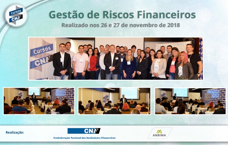 Membros do Comitê de Investimentos participam de curso Gestão de Riscos Financeiros