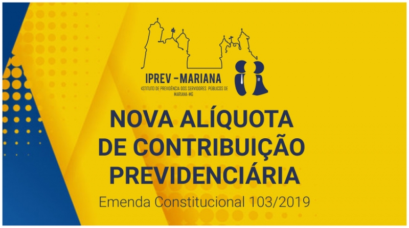 Nova Alíquota de Contribuição Previdenciária