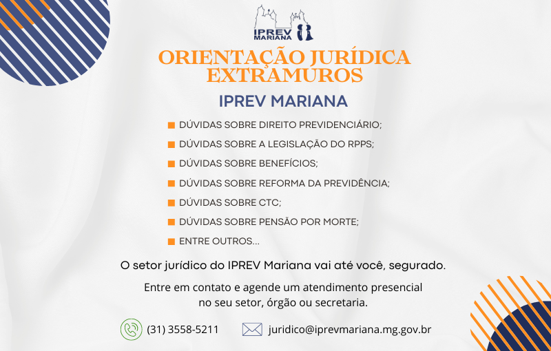 Orientação Jurídica Extramuros