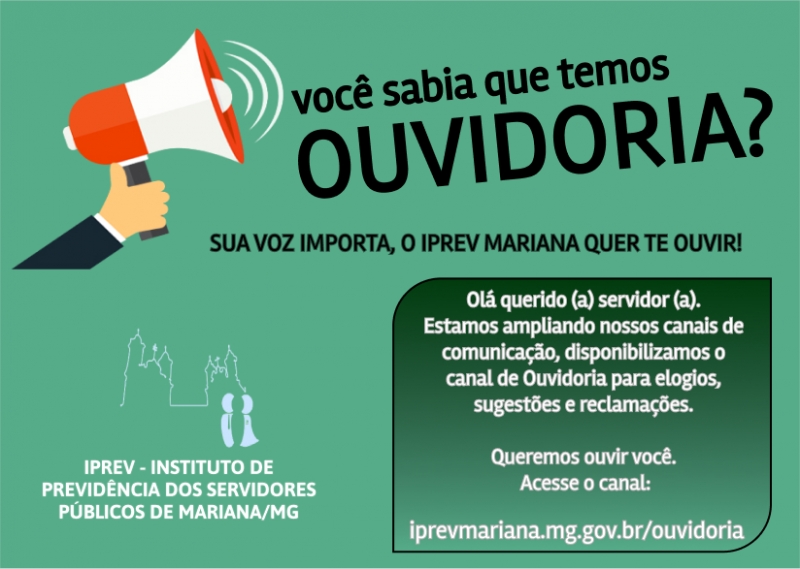 Ouvidoria IPREV Mariana