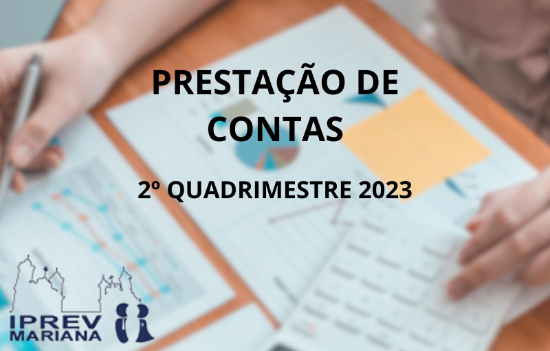 Prestação de Contas do 2º Quadrimestre de 2023