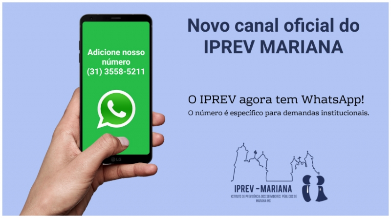 WhatsApp Institucional IPREV MARIANA