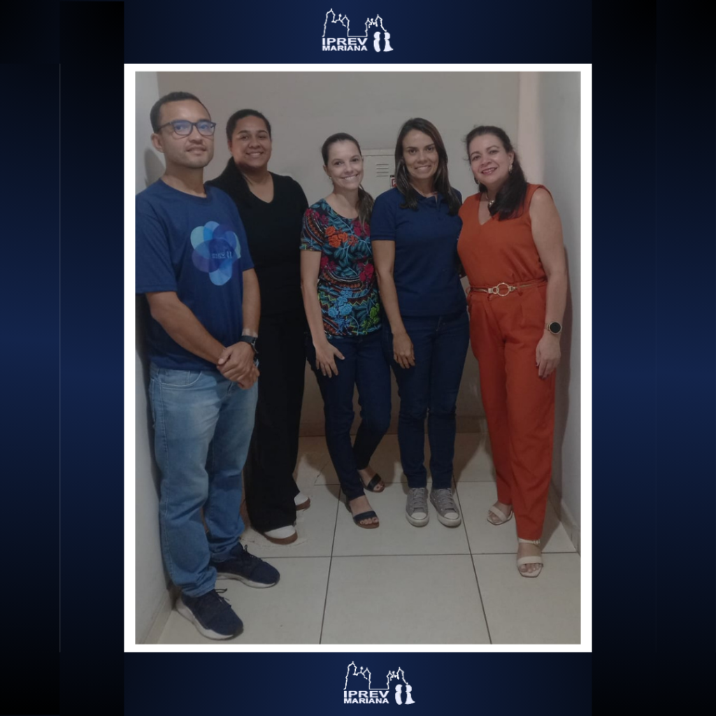 O IPREV Itinerante realizou uma visita aos servidores efetivos lotados no Setor de Alimentação Escolar de Mariana