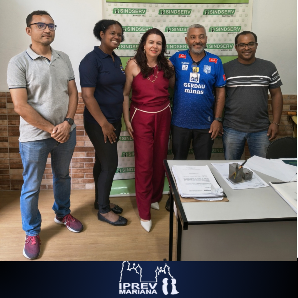 IPREV Itinerante promove encontro com a nova gestão do SINDSERV Mariana